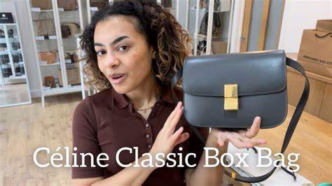 celine classic box medium review|celine box bag review.